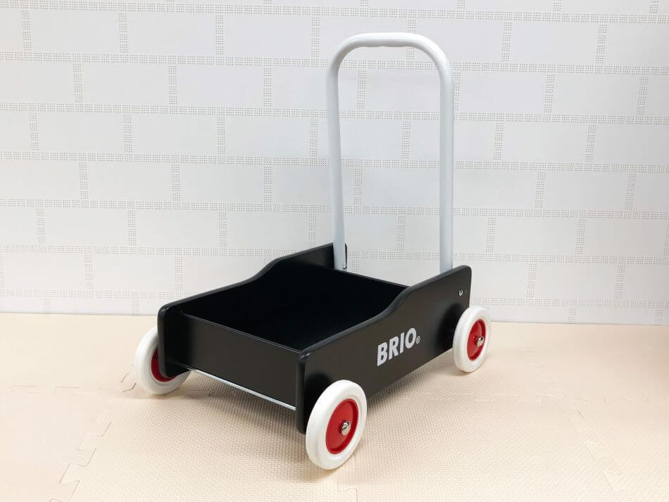 BRIO（ブリオ）手押し車（ブラック）