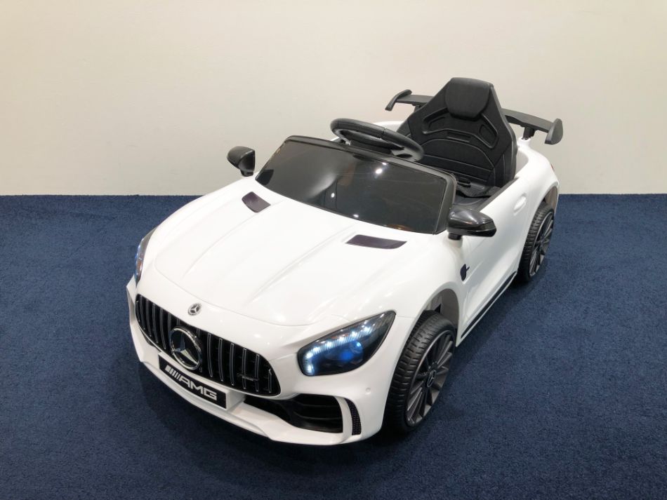 Mercedes-AMG GT-R 電動乗用ラジコンカー（ホワイト）